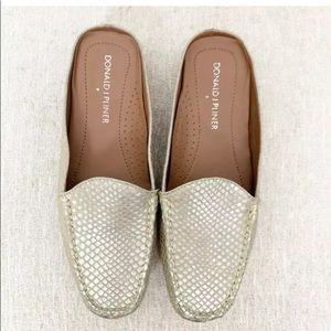 Donald JPliner  Lovage Metallic slip on shoe NWOT